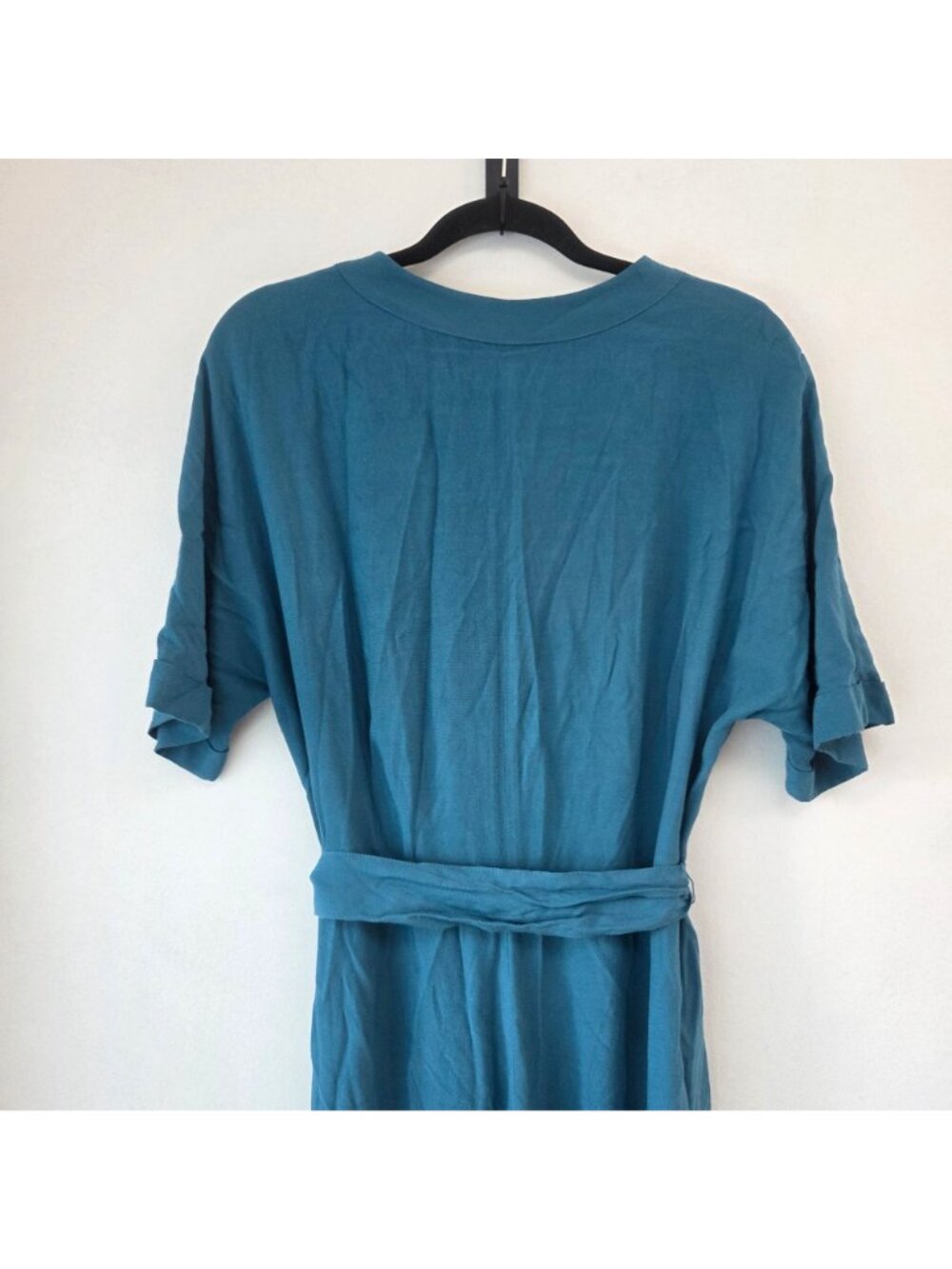 Boden Emmeline Teal Blue Jumpsuit Classic Career Women's 12R - Picture 4 of 9